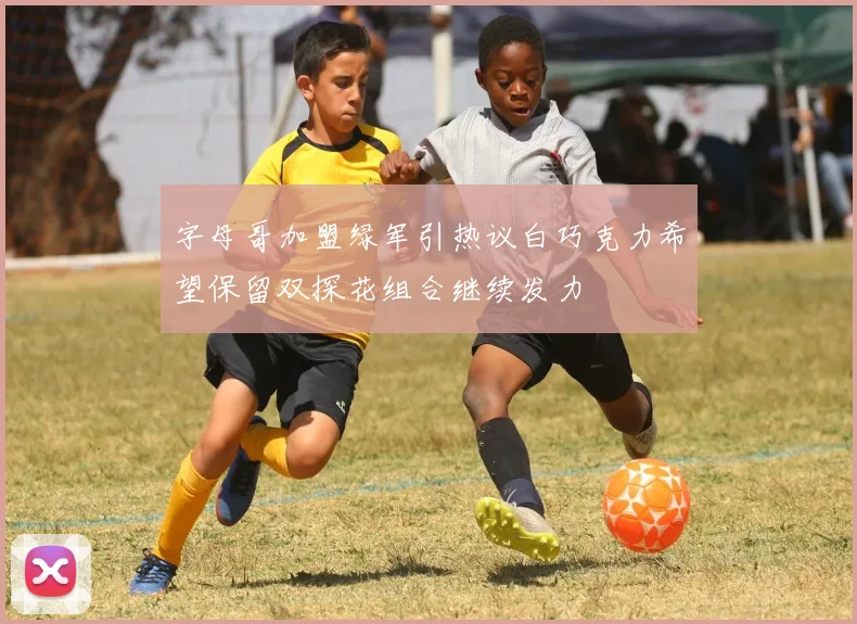 字母哥加盟绿军引热议白巧克力希望保留双探花组合继续发力